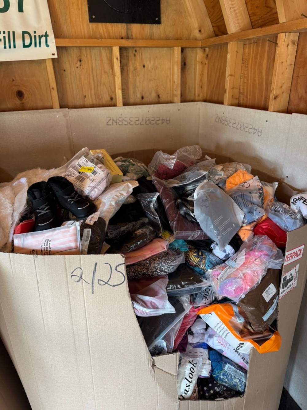 Large priority mail resellers mystery box
